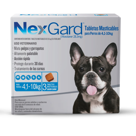 Nexgard 4,1 - 10 x3